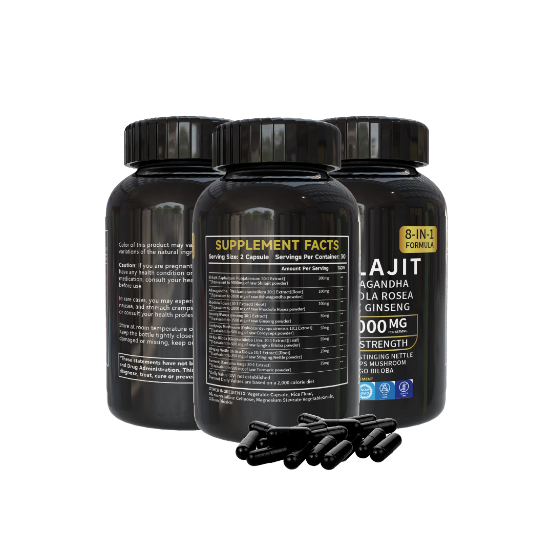 VivaGUM Shilajit Gummies – Energía y Enfoque Natural